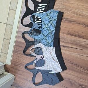 Lot of 5 VS sports bras size medium